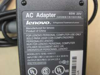 Lenovo ThinkPad SL410 AC Power Adapter Charger 45N0121 new genuine 
