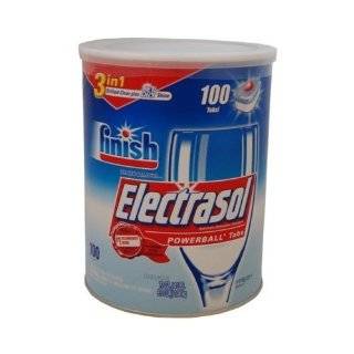 Finish Electrasol Dishwasher Detergent with Powerball Tabs  3 in 1 