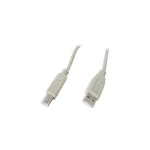  Kaybles 6 ft. USB 2.0 A/male to B/male Cable in Beige 