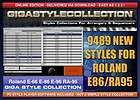 9400 NEW Styles for ROLAND E66 E86 RA95 E 86+ PC Style Player Online 