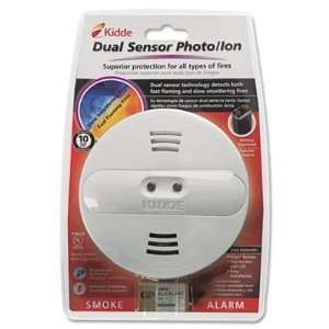  Dual Sensor Smoke Alarm, 9V Battery 
