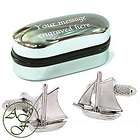 novelty yacht cufflinks personalis ed engraved case eur 15 53 