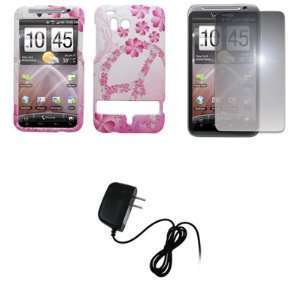   Screen Protector + Home Wall Charger for Verizon HTC Thunderbolt 6400