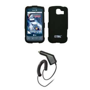  Cover Case + Car Charger (CLA) for Spring LG Optimus S LS670