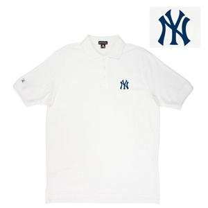  New York Yankees MLB Classic Pique Polo Shirt by 