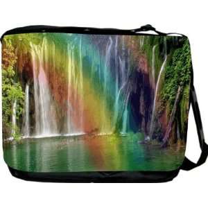  Rikki KnightTM Rainbow Waterfall Messenger Bag   Book Bag 