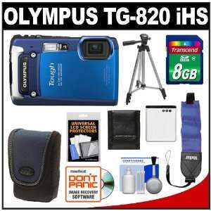  Olympus Tough TG 820 iHS Shock & Waterproof Digital Camera 
