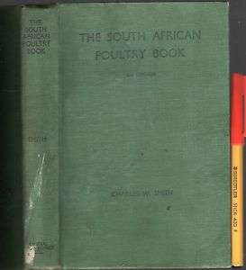 1949 South African POULTRY BOOK Chicken Farm 346p Turke  