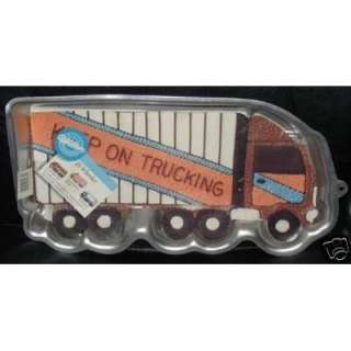  Wilton Cake Pan: 18 Wheeler Truck/Tractor Trailer/Moving 