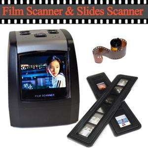 Portable Digital Film Scanner 35mm Negatives & Slides Scanner LCD SD 