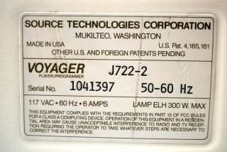 Voyager Presentation System Projector 35mm Dual Lens  