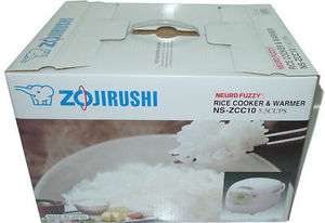 New Zojirushi Neuro Fuzzy Rice Cooker 5 CUP NS ZCC10 *Free GIFT 