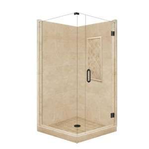    OB 48L X 42W Supreme Shower Package with Old World Bronze Accessor