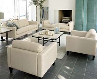 Milan Living Room Furniture Sets & Pieces, Leather   Leather   Sofas 