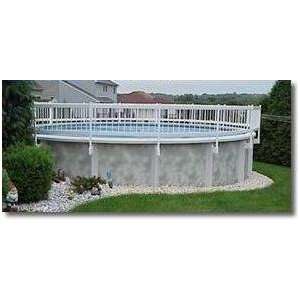 Vinyl Works Above Ground Resin Fence Kits: Patio, Lawn 