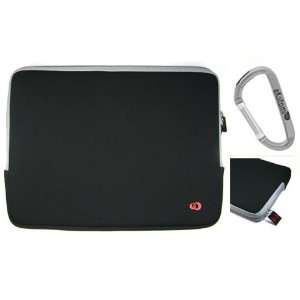 Black Laptop Bag for 15.6 inch Acer AS5552 6838 Notebook + An Ekatomi 