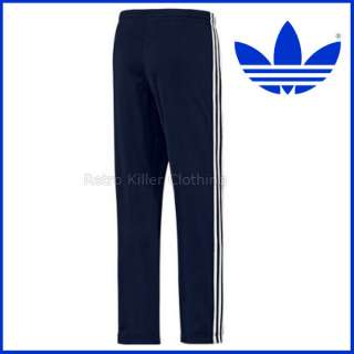 Adidas Originals Firebird Navy Blue Tracksuit Bottoms Pants Medium 