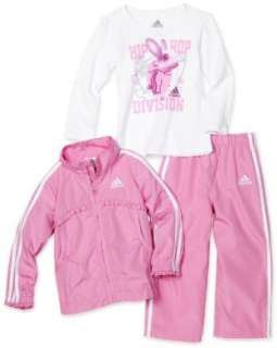  Adidas Baby girls Infant 3 Piece Wind Set Clothing