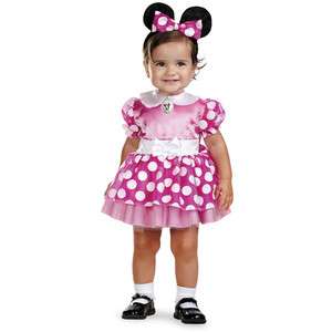 Mickey Mouse Clubhouse   Pink Minnie Mouse Infant Costume   