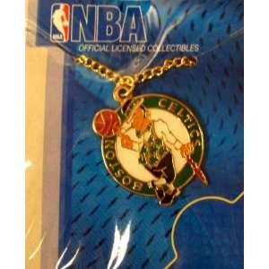 Boston Celtics NBA Team Pendant w/18  Chain Sports 