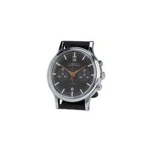   Uttermost Nickel Wristwatch Alarm Silver Geneva Clock