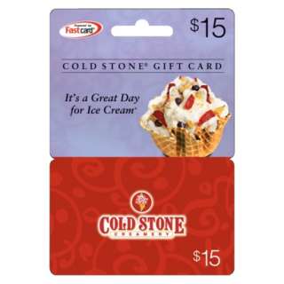 Cold Stone Creamery $15.Opens in a new window