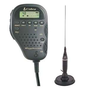   CB Radio with Cobra 300W Magent Mount CB Antenna