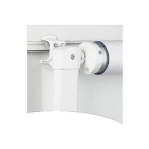  RV Motorhome Trailer Awning Arms  Straight Sides White 