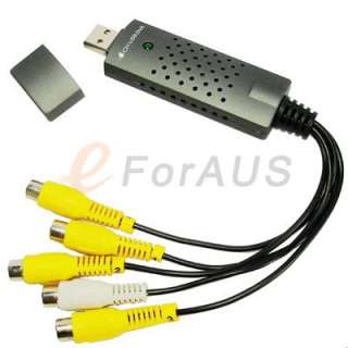 USB 2.0 Record Audio Video Capture Wire DVR Surveillance System  