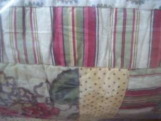 Pottery Barn~BLOOMIE PATCHWORK QUILT~KING CAL.KING~BEAUTIFUL HARD TO 