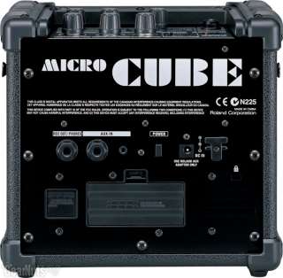 Roland Micro Cube   Black (Battery Powered Guitar Amp)  