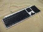 Apple Pro Keyboard   USB  Black Keys w/Apple Logo M7803