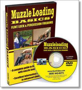MUZZLE LOADING BLACK POWDER SHOOTING PISTOL & RIFLE DVD  
