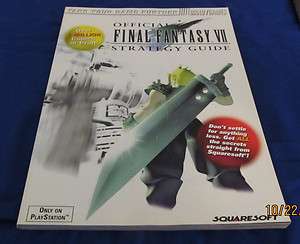 PS1   Final Fantasy VII 7 ~ Brand New BradyGames Strategy Guide ~ MINT 