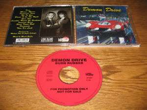 DEMON DRIVE BURN RUBBER 1995 CD LONG ISLAND PROMO RARE  