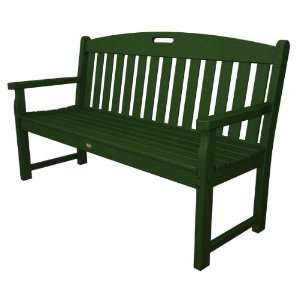   Outdoor Furniture TXB60RC 60 Inch Yacht Club Bench, Rainforest Canopy
