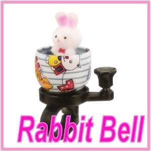  Bicycle Bell   Cute Rabbit bicycle bell, kids bike Sports 