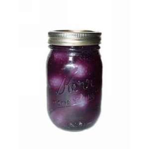 Blackberries Fruit Preserve Jar Candle