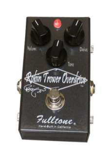  guitars capos tuners amplifiers new fulltone robin trower overdrive