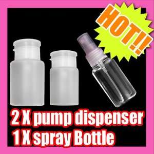  Makeup Remover Pump Dispenser & Spray Bottle 043 Beauty