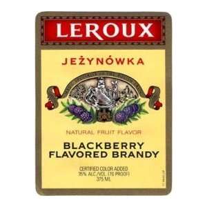    Leroux Blackberry Flavored Brandy 70@ 200ML Grocery & Gourmet Food