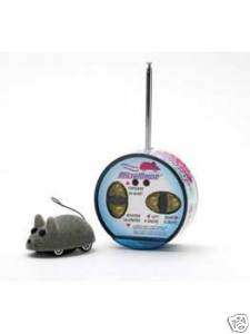 SPOT SMALL REMOTE MICRO MOUSE DOME RECHARGABLE CAT TOY  