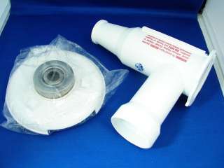 CHAMPION White Juicer Body and End Bell Hub Parts NEW  