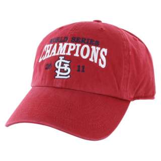   St. Louis Cardinals Red 2011 World Series Champions Fitted Hat  
