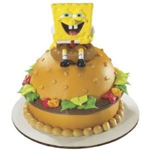   Spongebob Squarepants Krabby Patty Petite Cake Topper 