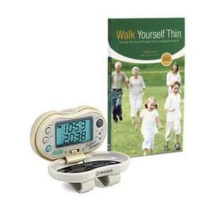   Pedometer Calorie Counter with Walking Book