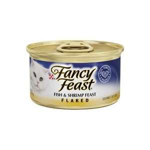  Fancy Feast Flaked Fish and Shrimp Canned Cat Food
