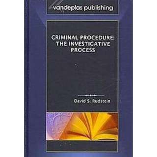 Criminal Procedure (The Investigative Process) (Hardcover).Opens in a 