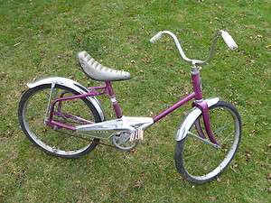 Vintage 1970s  and Roebuck 20 Inch Sidewalk Bicycle with Hard 