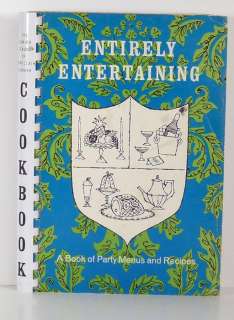 NEW JERSEY Cookbook PARTY MENUS & RECIPES Junior League Recipes 